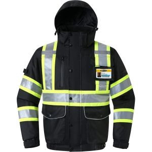 Durable, Reflective, and All Weather Protective Outerwear for Safety Personnel