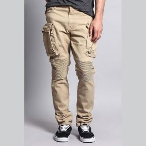 Heavy Duty Fabric Multi Pocket Cargo Pants for Industrial, Outdoor, and Workwear Applications