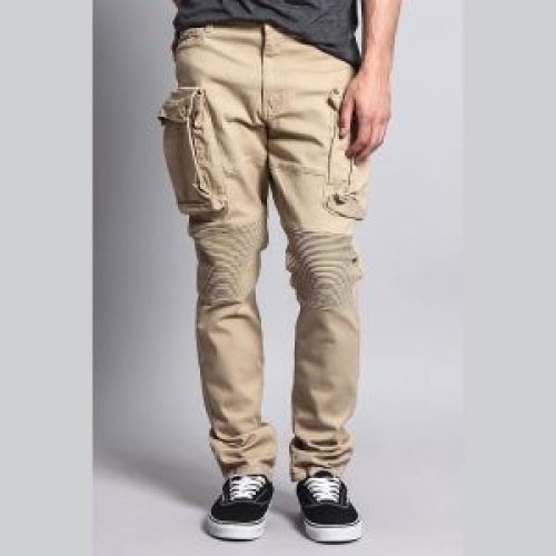 Heavy Duty Fabric Multi Pocket Cargo Pants for Industrial, Outdoor, and Workwear Applications
