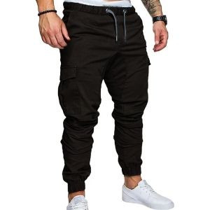 Heavy Duty Fabric Multi Pocket Cargo Pants for Industrial, Outdoor, and Workwear Applications